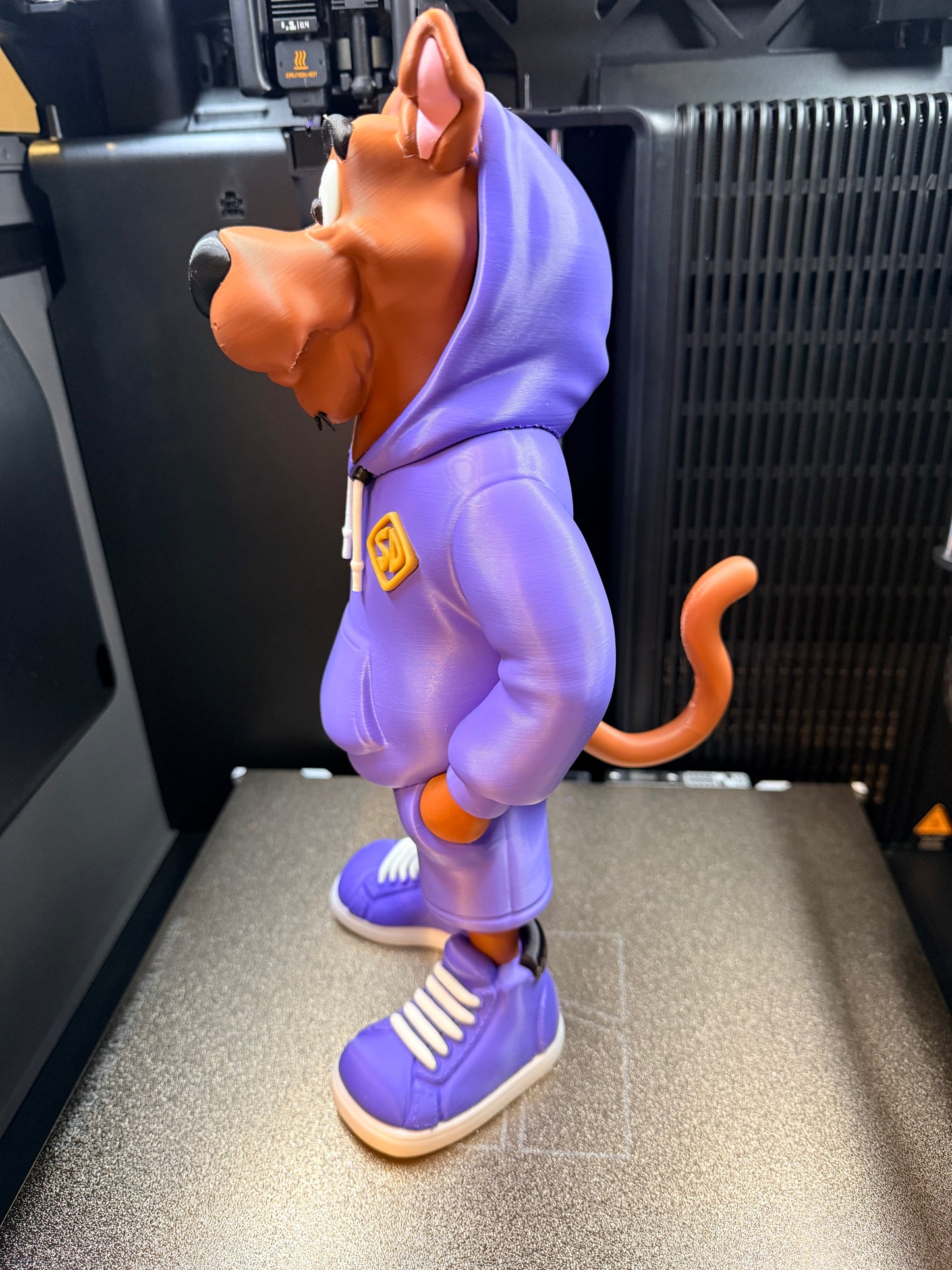 Urban Scooby Doo Inspired - 3D Printed Figurine.
