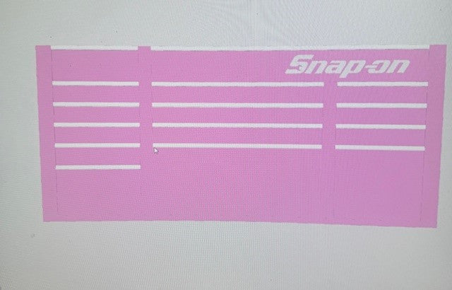 Pink Snap On Inspired Desk Organiser