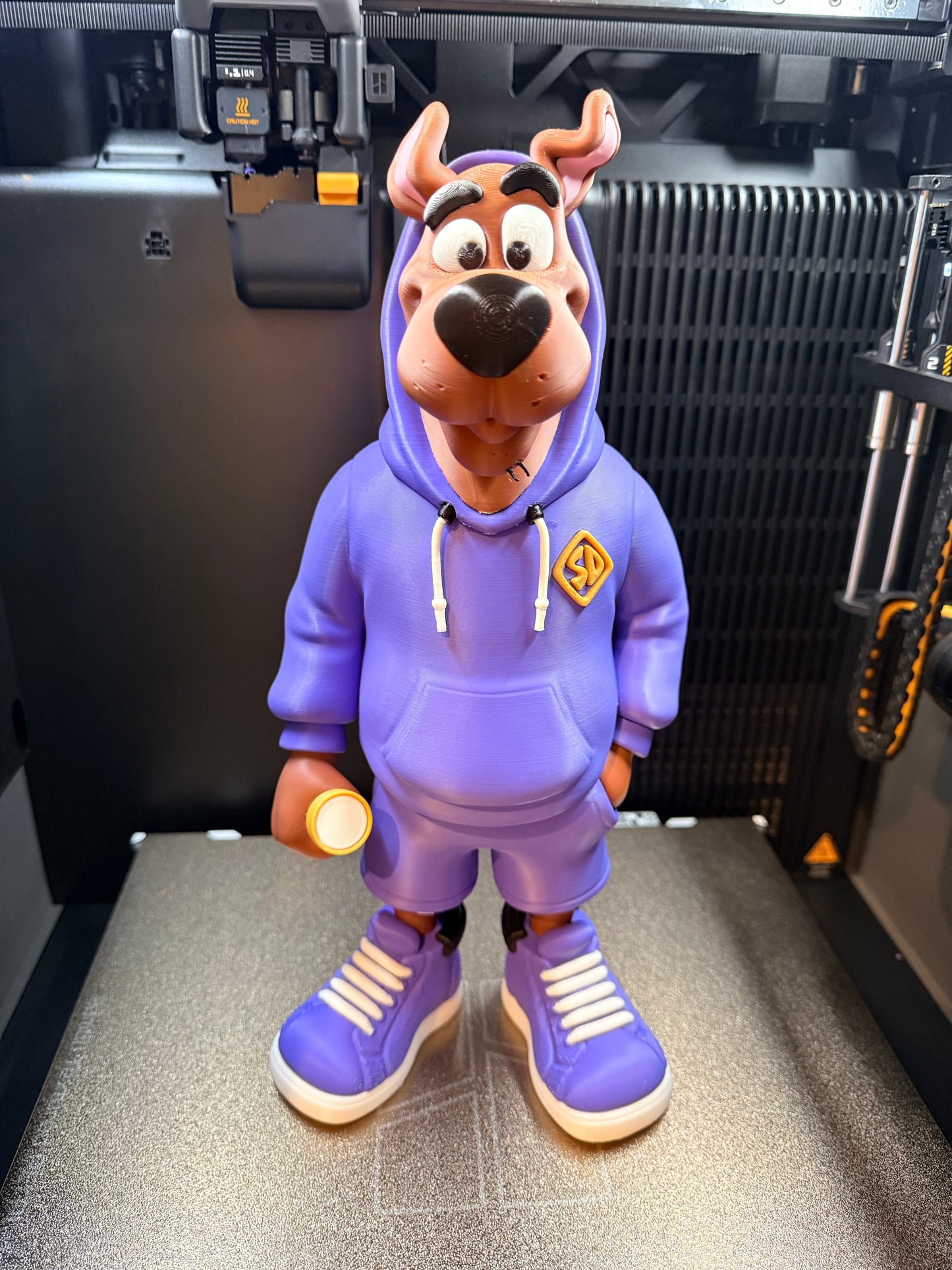 Urban Scooby Doo Inspired - 3D Printed Figurine.