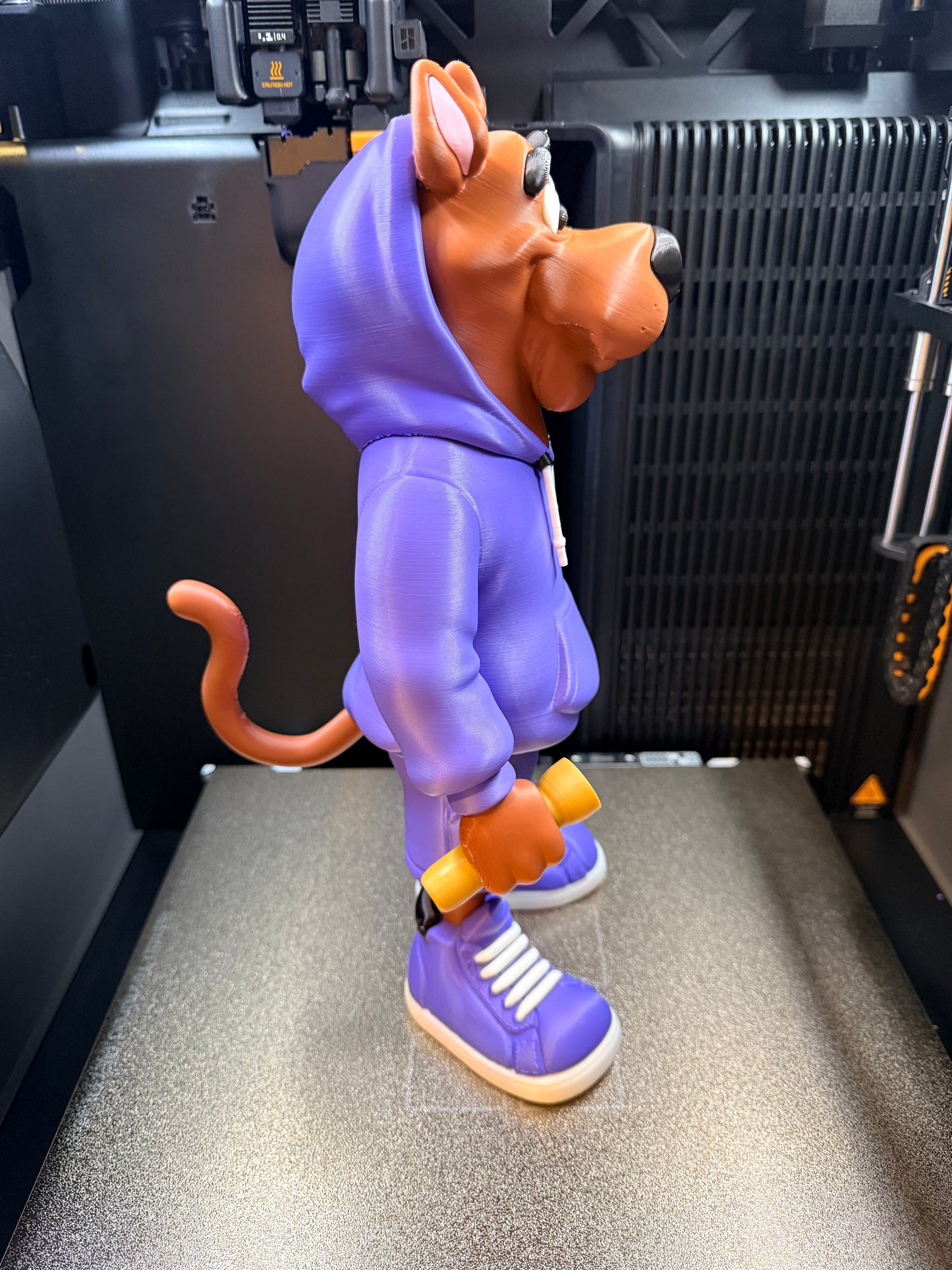 Urban Scooby Doo Inspired - 3D Printed Figurine.