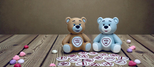 Big Heart Bear - 3D Printed