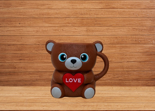 Valentines Bear Ice Cream Holder - 3D Printed