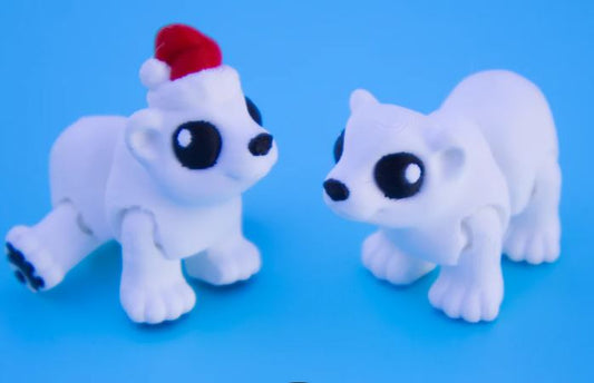 Christmas Polar Bear