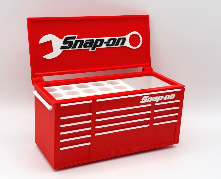 Snap On Toolbox Desk Pen Holder