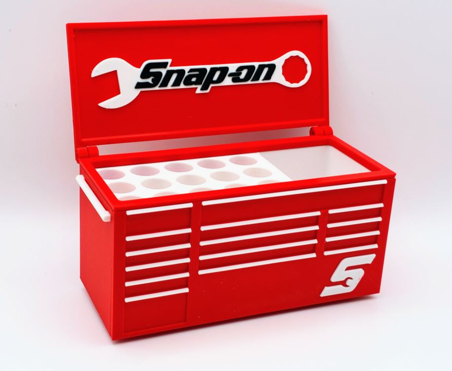 Snap On Toolbox Desk Pen Holder